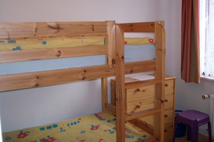 Bild - Ferienwohnung 2: Kinderzimmer mit Etagenbett